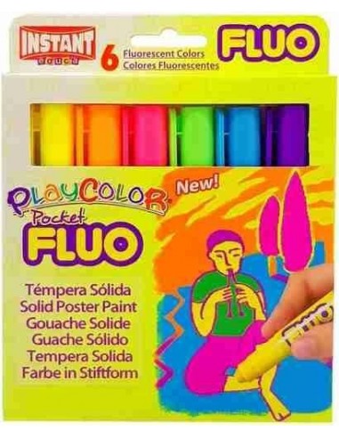 T  mpera s  lida Playcolor Fluo 5 gramos