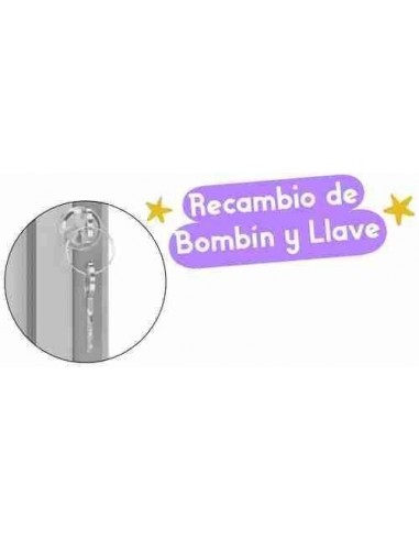 Llave y bomb  n de recambio para vitrina Premium Plus