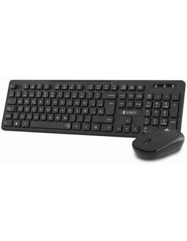 Combo inal  mbrico Business Slim silencioso   teclado y rat  n