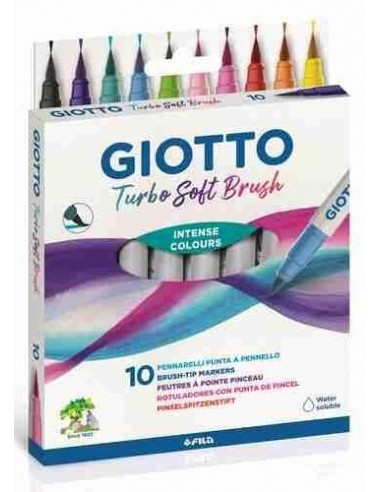 Rotuladores Giotto Turbo Soft Brush