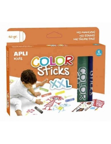 T  mpera s  lidaL para murales Color Sticks