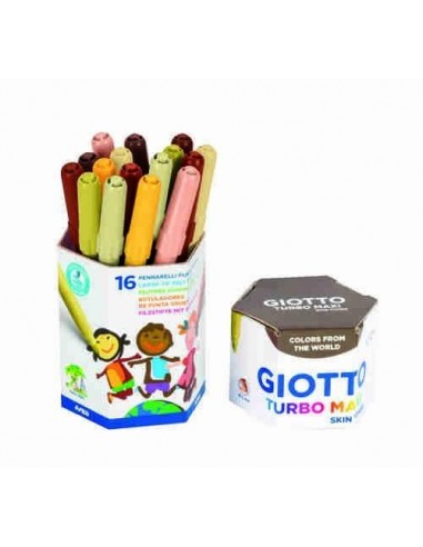 Giotto Turbo Maxi Skin Tones Bote cart  n 16 uds