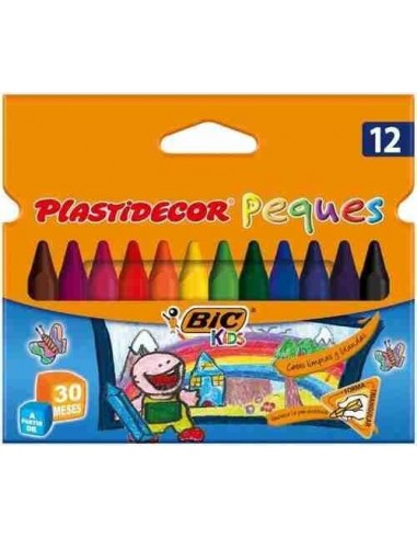 Ceras Plastidecor Peques 12 uds