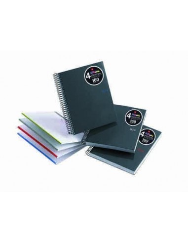 Cuadernos Note Book 4 grafito 160 hojas