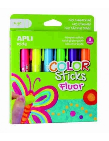 T  mpera s  lida fl  or Color Sticks