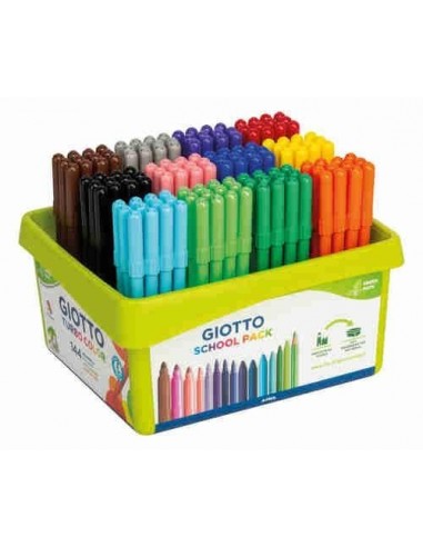 Schoolpack 144 rotuladores Turbo Color