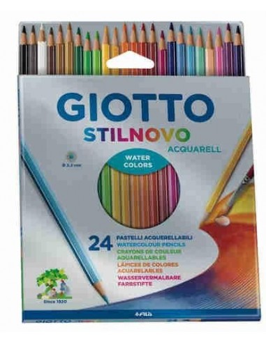 Lapiceros Giotto acuarelables 24 uds