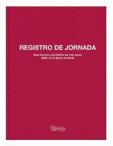 Libros de registro horario laboral