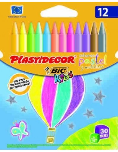 Ceras Plastidecor pastel