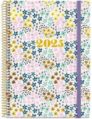 Agenda D  a P  gina Espiral Plus cart  n 155 x 213 Spring 2025