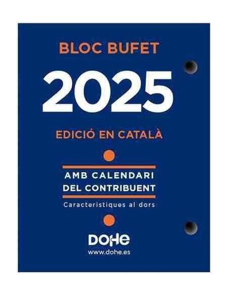 Bloque buffet 2025