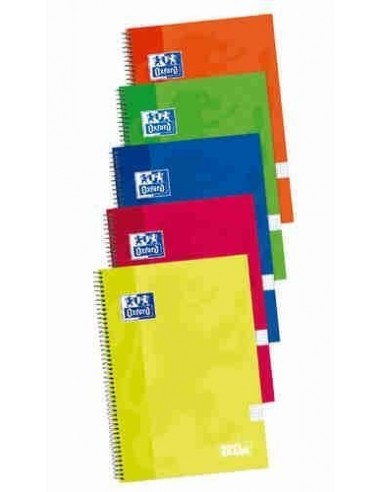 Cuadernos Oxford School tapa extradura 80 hojas