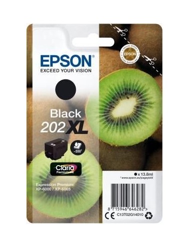 Epson Singlepack Black 202XL Claria Premium Ink