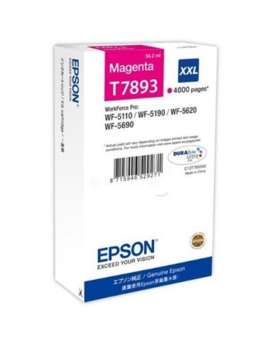 Epson Cartucho Magenta 79XXL 4000 paginas WorkForce Pro WF-5xxx Series