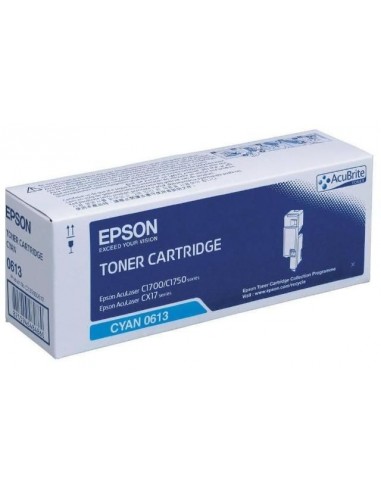 Epson AcuLaser C1700/1750/CX17 Toner Cian 1.400 Paginas.