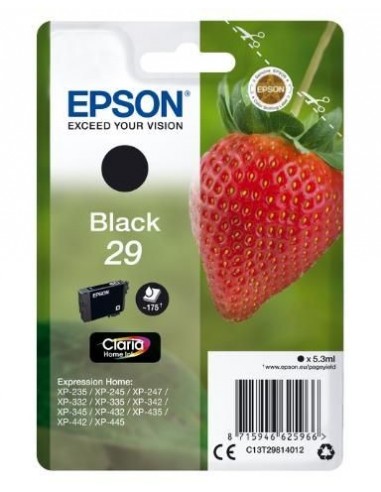 Epson Expression Home XP-235 Cartucho Negro nº29