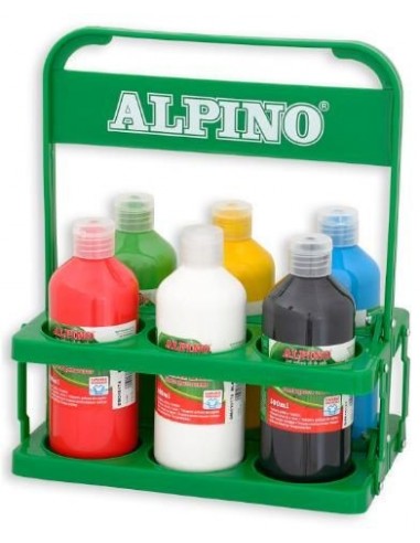 Classpack témpera Alpino 6 botellas de 500 ml
