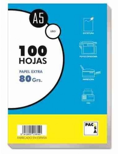 Paquete papel retractilado 100 hojas