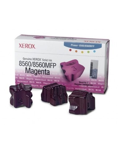 Cartucho TEKTRONIX PHASER 8560 - 3 barras tinta sólida Magenta