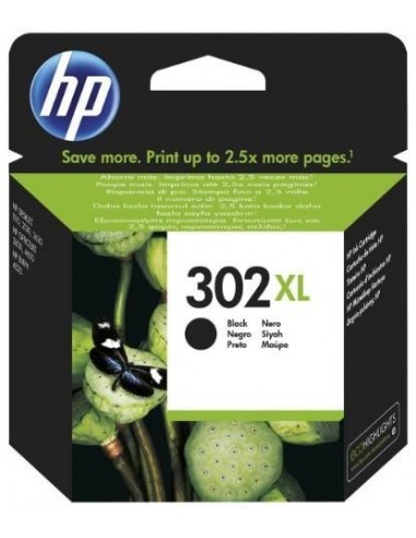 HP  OfficeJet 3636/3830/3832/DeskJet 1110 All-in-One Nº302XL Cartucho Negro