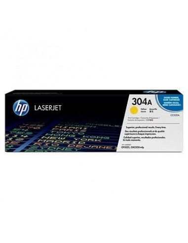 HP Laserjet Color CP2025,CM2320 Toner amarillo 2.800 pág. 304A