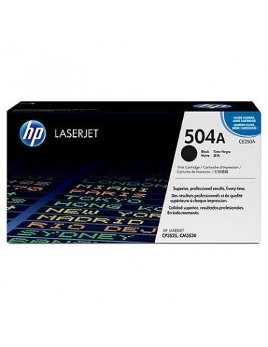 HP Laserjet CP3525 Toner Negro (5.000 páginas)