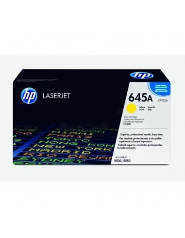 HP Laserjet Color 5500/5550 Toner Amarillo, 13.000 Páginas