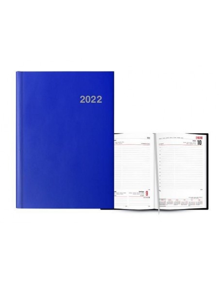 Agenda Día página Paris 15x21 Azul marino 2022