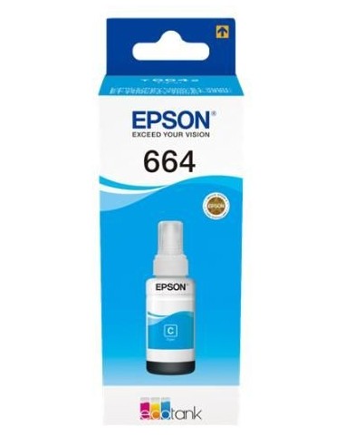 Epson EcoTank L355/L555/ET-2500/2250/4500/4550 Bote Cyan 6.500 Paginas