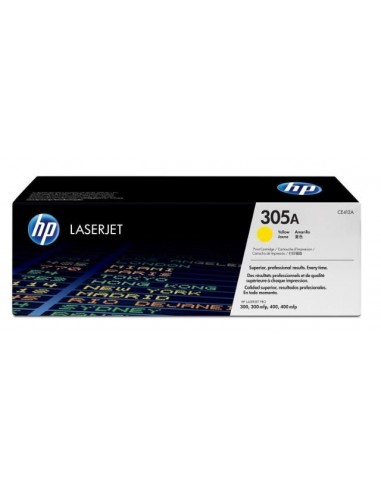 HP Color Laserjet Pro 300/400 Toner Amarillo 305A