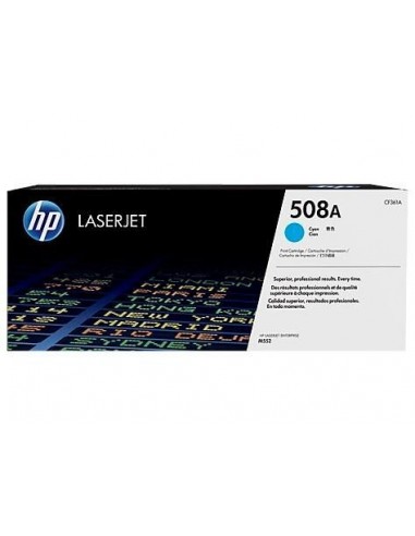 HP Laserjet M552/M553/M577 Toner 508A Cian 5.000 páginas estándard