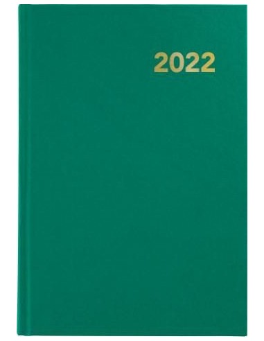 Agenda Día página Baviera 14,5x21 Verde 2022