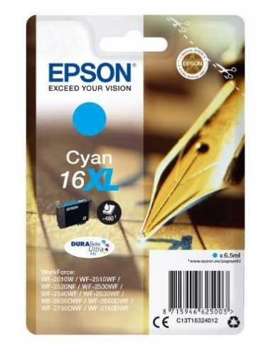 Epson DURABrite Ultra Ink Cartucho Cian 16XL